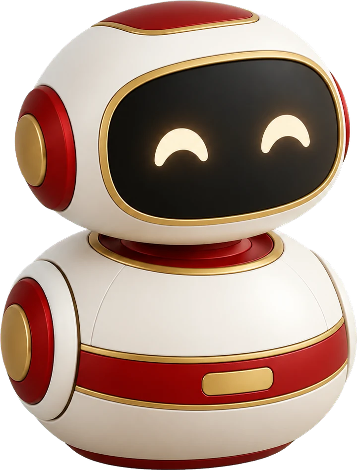 Robot trợ lý hành chính công minh họa